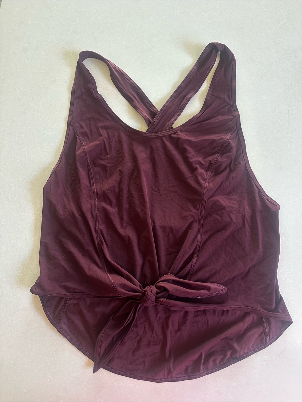 Lululemon tie tank top